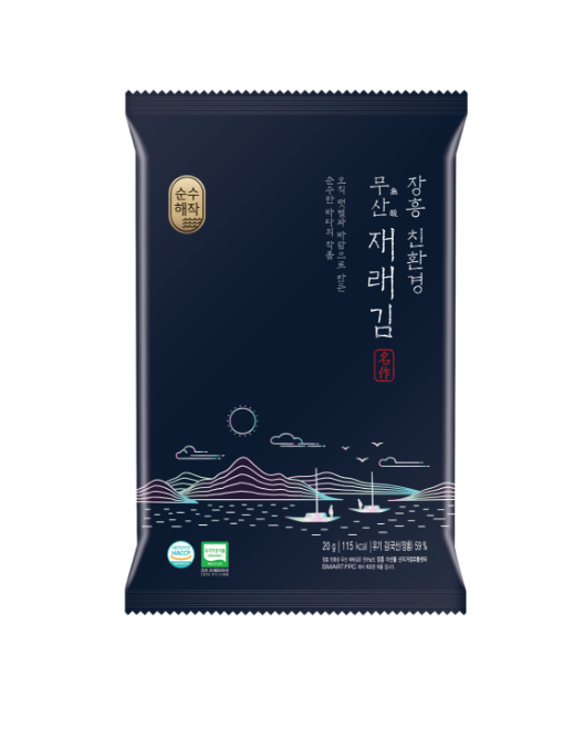 장흥 친환경 무산 재래전장김