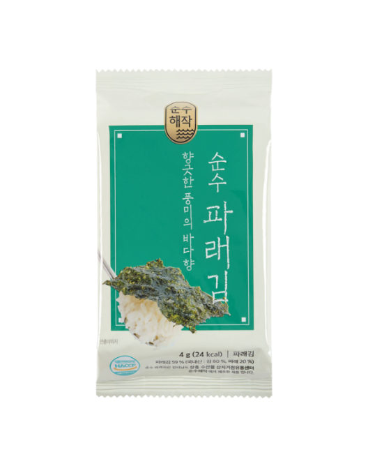 순수 파래 도시락김